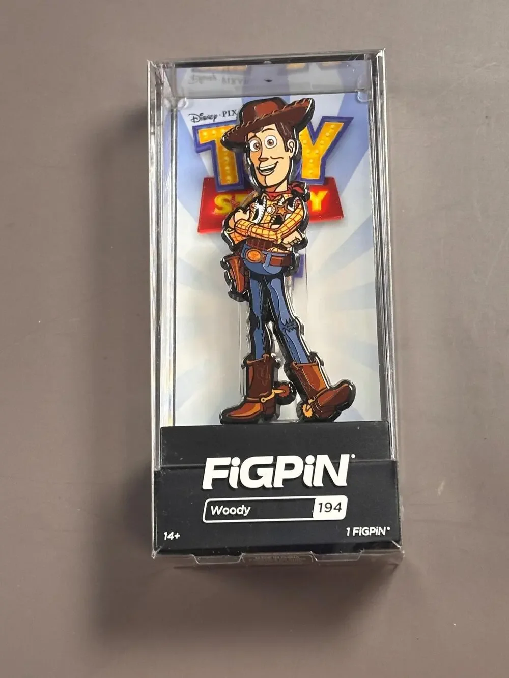 Woody FiGPiN #194 Disney Pixar Toy Story 4 Enamel Collector Pin New